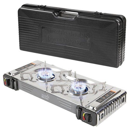 Portable butane double - double, twin