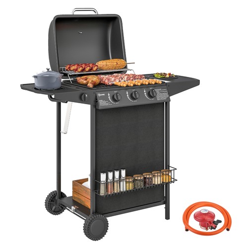 Outsunny burner gas barbecue - 4,