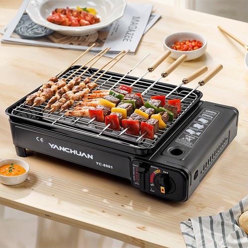 Portable camping gas - bbq, grill