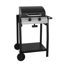 Gas BBQ 2 Burner Black