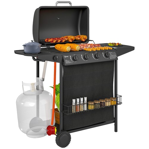 Outsunny burner gas - 5, barbecue