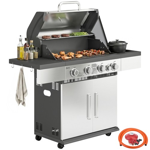 Burner gas bbq grill - gas,